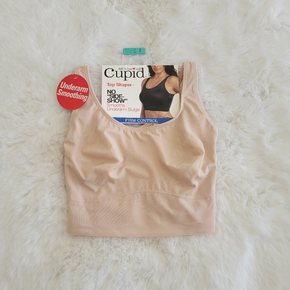 CUPID FIRM CONTROL TOP SHAPING SCOOP NECK BRA SIZE S